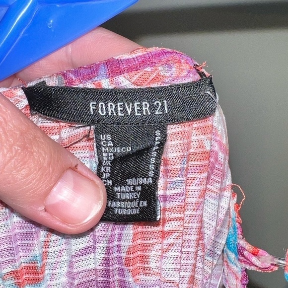 NWT Forever 21 Abstract Print Cami Midi Dress Size Small - Picture 4 of 8